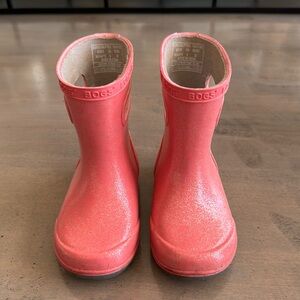 Bogs Skipper II Waterproof Rainboots in Pink Walker Size 6